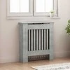 Radiatoriaus dangtis Betono pilka 78 x 19 x 81,5 cm