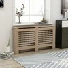 Radiatoriaus uždangalas, 152x19x81,5cm, MDF