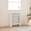 Radiatoriaus uždangalas, baltos spalvos, 78cm, MDF