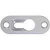 Raktelio pakabukas 2 pcs Sidabro 45 x 16 x 3.5 mm Geležis