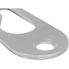 Raktelio pakabukas 2 pcs Sidabro 45 x 16 x 3.5 mm Geležis