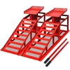 Rampos automobiliui, 2vnt., raudonos spalvos, plienas