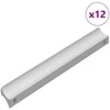 Rankena 12 pcs Sidabro 105.7 x 7.4 x 15.5 mm Aliuminis