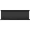 Rankena 2 pcs Juoda 120 x 39.6 x 17 mm Aliuminis
