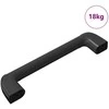 Rankena 69 vnt. Juoda 380 x 34 x 85 mm Aliuminis ir PP