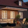 Rankinė ištraukiama markizė su LED Įvairiaspalvis 3 x 2 m