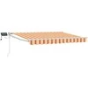 Rankinė ištraukiama markizė su LED Įvairiaspalvis 3,5 x 2,5 m