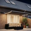 Rankinė ištraukiama markizė su LED Taupe
