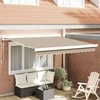 Ištraukiama markizė Smėlio 350 x 250 cm Audinys ir metalas
