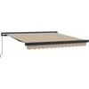 Ištraukiama markizė Smėlio 300 x 250 cm Audinys ir metalas
