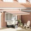 Ištraukiama markizė Įvairiaspalvis 350 x 250 cm audinys
