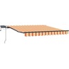 Ištraukiama markizė Geltona ir Oranžinė 300 x 250 cm audinys