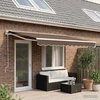 Rankinė sulankstoma markizė Taupe 4,5 × 3 m
