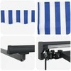 Rankinis markizės rėmas su LED 3,5 x 2 m