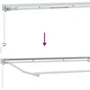 Rankinis markizės rėmas su LED 3,5 x 2 m