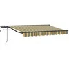 Rankinis markizės rėmas su LED 3 x 2,5 m