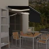 Rankiniu būdu ištraukiama markizė, antracito, 3x2,5m