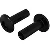 Rankovinės Veržlės 2 vnt. Juodas M4 x 14,5 mm Metalas