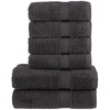 Rankšluostis Rankšluosčių rinkinys SOLUND, 6vnt., antracito, 600g/m²