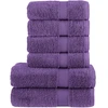 Rankšluostis Rankšluosčių rinkinys SOLUND, 6vnt., violetiniai, 600g/m²