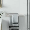 Rankšluosčių stovas Sidabro 40 x 9 x 4 cm Nerūdijantis plienas