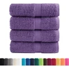 Rankšluostis Aukščiausios kokybės rankšluosčiai SOLUND, 4 vnt., violetiniai, 30x30 cm, 600 g/m²
