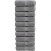 Rankšluostis Aukščiausios kokybės rankšluosčiai SOLUND, 10 vnt., pilki, 30x30 cm, 600 g/m²