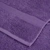 Rankšluostis Aukščiausios kokybės svečių rankšluosčiai SOLUND, 4 vnt., violetiniai, 30x50 cm, 600 g/m²