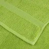 Svečių Rankšluostis SOLUND 4 pcs Žalia 15 x 21 cm 550 gsm