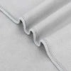 Rankšluostis Lauko Kėdžių Rankšluosčiai 2 pcs Pilka 130 x 60 cm