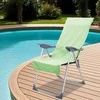 Rankšluostis Lauko Kėdžių Rankšluosčiai 2 pcs Mėlyna 130 x 60 cm