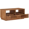 Rankų darbo kavos stalas Teak medžio rudas 85 x 45,5 x 40 cm