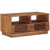 Rankų darbo kavos stalas Teak medžio rudas 85 x 45,5 x 40 cm