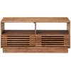 Rankų darbo kavos stalas Teak medžio rudas 85 x 45,5 x 40 cm