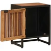 Rankų darbo naktinė spintelė Natūrali 40 x 30 x 50 cm
