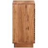 Rankų darbo naktinė spintelė Teak medžio rudas 40 x 30 x 60 cm
