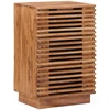 Rankų darbo naktinė spintelė Teak medžio rudas 40 x 30 x 60 cm