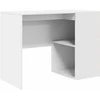 Stalas Balta Apdirbta mediena 102 x 50 x 75 cm