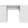 Rašomasis stalas, baltos, 120x42x76 cm, apdirbta mediena