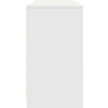 Rašomasis stalas, baltos, 120x42x76 cm, apdirbta mediena