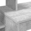 Stalas Betono pilka 100 x 40 x 90 cm Apdirbta mediena