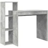 Stalas Betono pilka 100 x 40 x 90 cm Apdirbta mediena