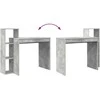 Stalas Betono pilka 100 x 40 x 90 cm Apdirbta mediena