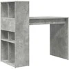 Stalas Betono pilka 108 x 55 x 103.5 cm Apdirbta mediena