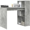 Stalas Betono pilka 108 x 55 x 103.5 cm Apdirbta mediena