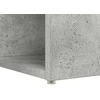 Stalas Betono pilka 108 x 55 x 103.5 cm Apdirbta mediena