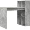 Stalas Betono pilka 108 x 55 x 103.5 cm Apdirbta mediena