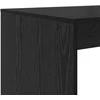 Stalas Juodas ąžuolas 108 x 55 x 103.5 cm Apdirbta mediena