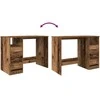 Rašomasis stalas Old Wood 102x50x76 cm Inžinierinė mediena