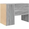 Stalas Pilkas Sonoma 102 x 50 x 75 cm Apdirbta mediena